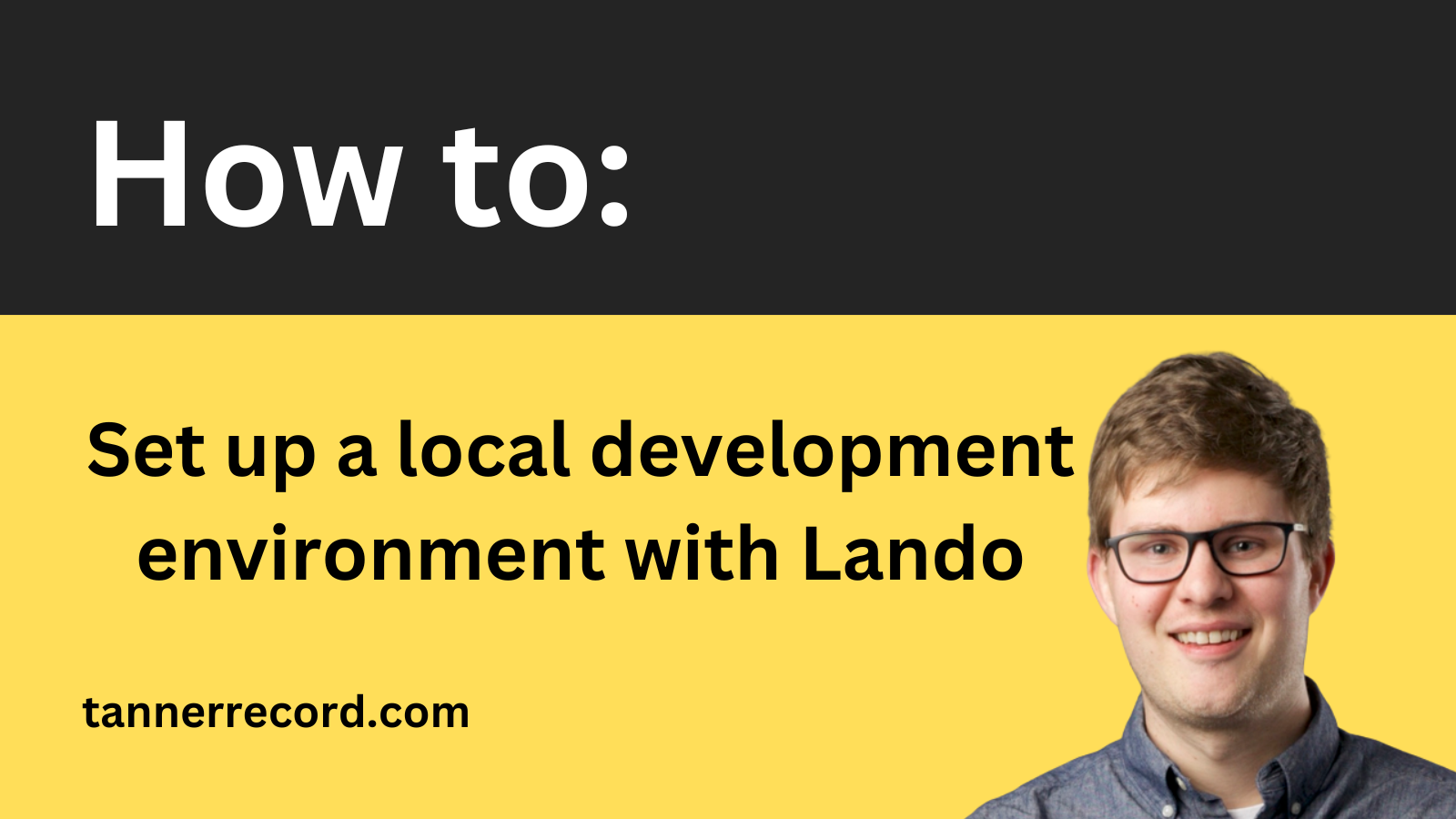 SWPD #003: Setting up a local development environment with Lando